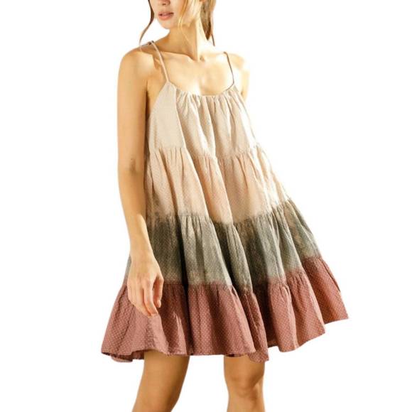 STORIA Dresses & Skirts - NEW STORIA melody mini dress in multicolor